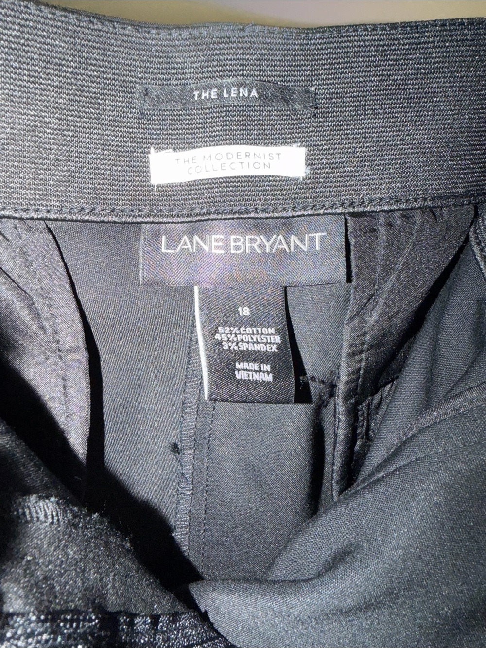 Lane Bryant Black Capris - The Lena